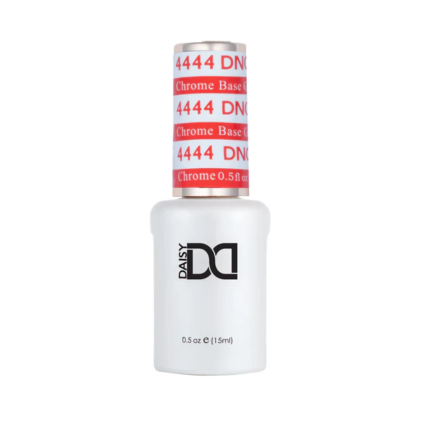DND Chrome Base Gel #4444 - White