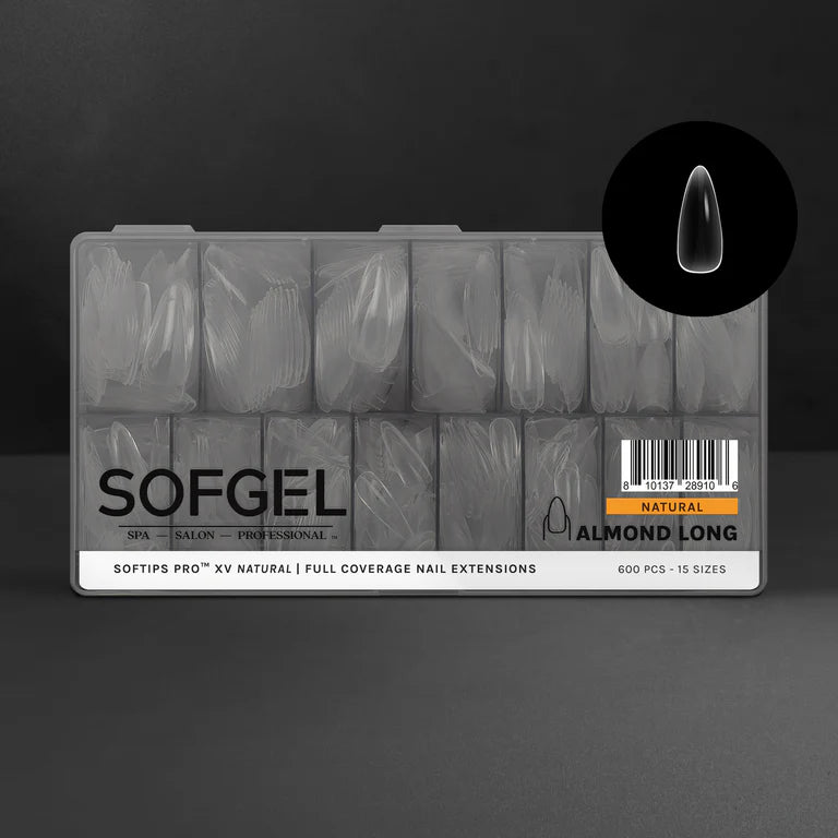SOFTIPS PRO™ XV NATURAL - ALMOND LONG