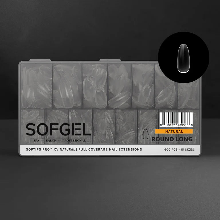 SOFTIPS PRO™ XV NATURAL - ROUND LONG