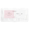 Non C-Curve Nail Tips XXL - Square Clear