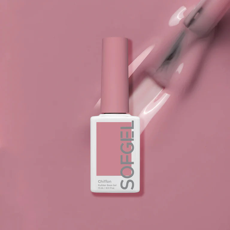 Chiffon Rubber Base Gel - 15ml
