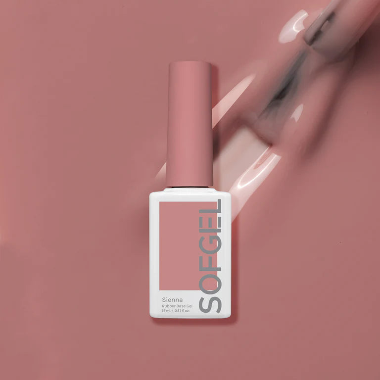Sienna Rubber Base Gel - 15ml